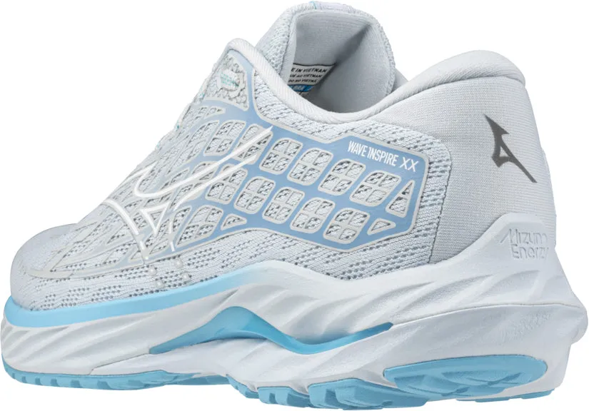 Shoes Mizuno Mizuno Wave Inspire 20 Womens Running Shoes - White
