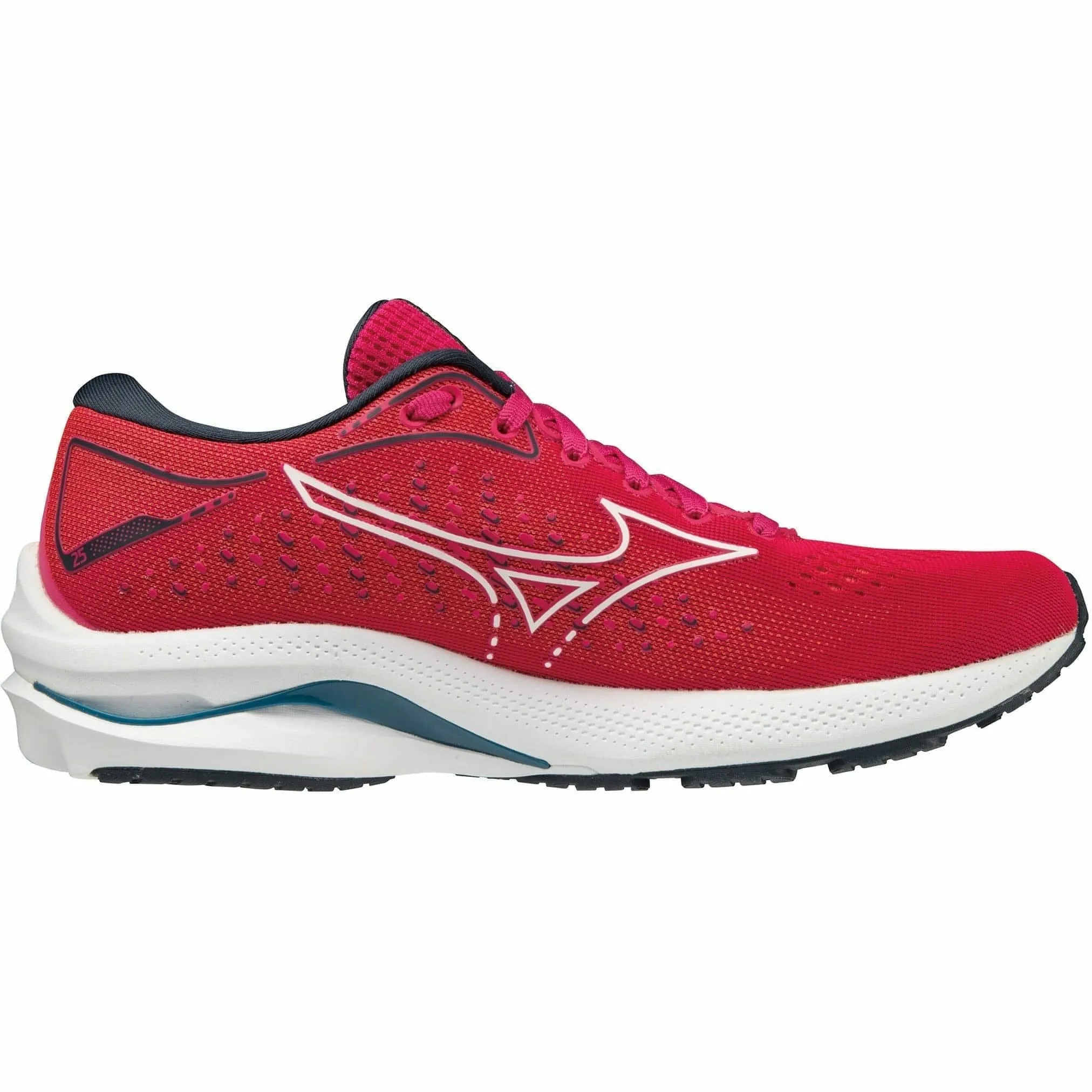 Shoes Mizuno Mizuno Wave Rider 25 Womens Running Shoes - Pink