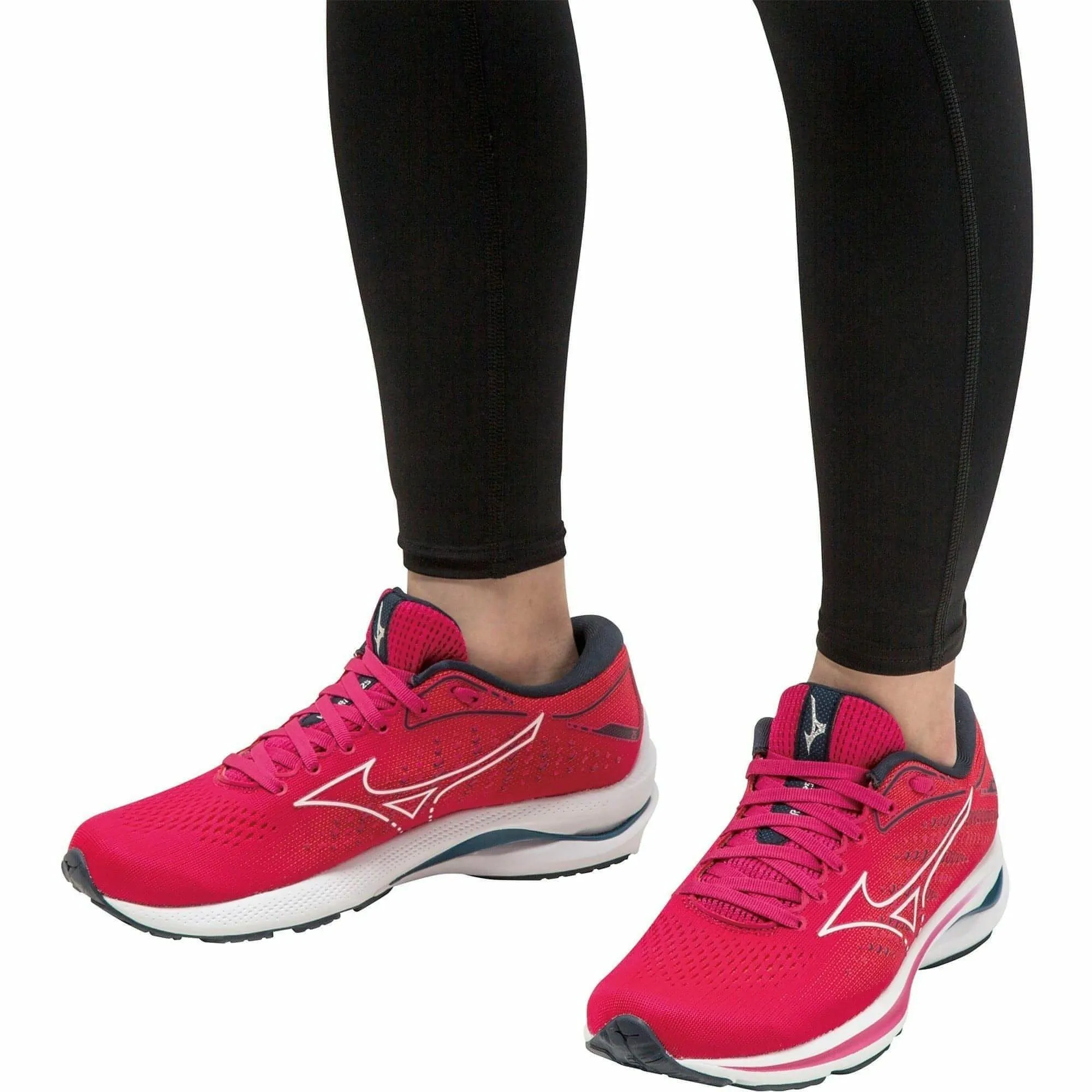 Shoes Mizuno Mizuno Wave Rider 25 Womens Running Shoes - Pink