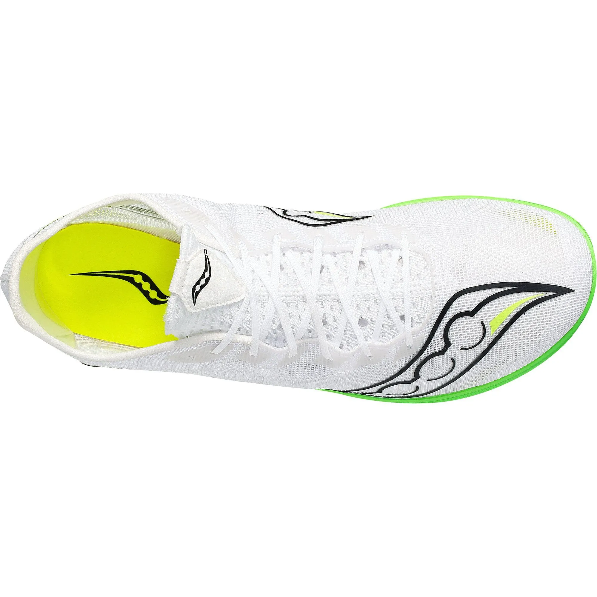 Shoes Saucony Saucony Endorphin Cheetah Womens Running Spikes - White