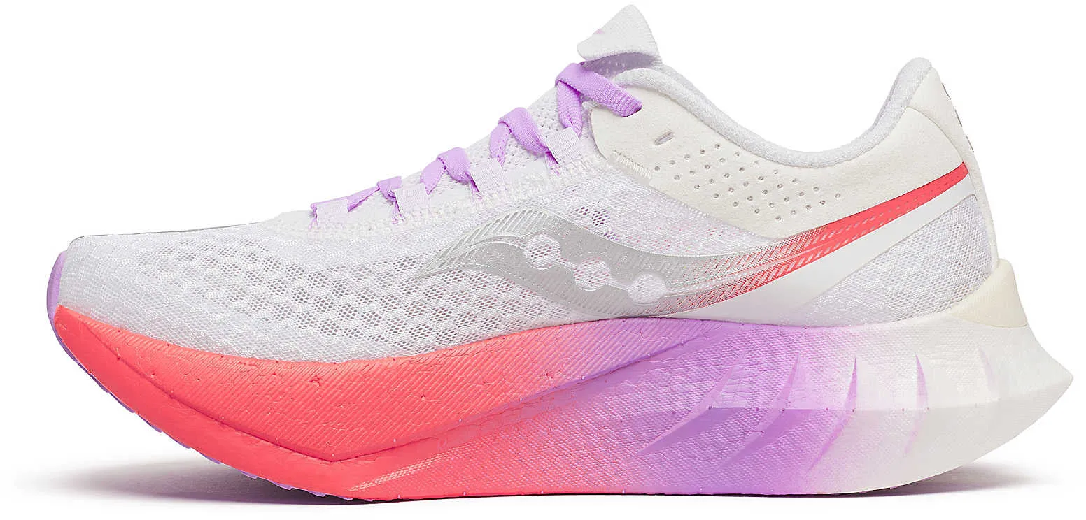 Shoes Saucony Saucony Endorphin Pro 4 Womens Running Shoes - White