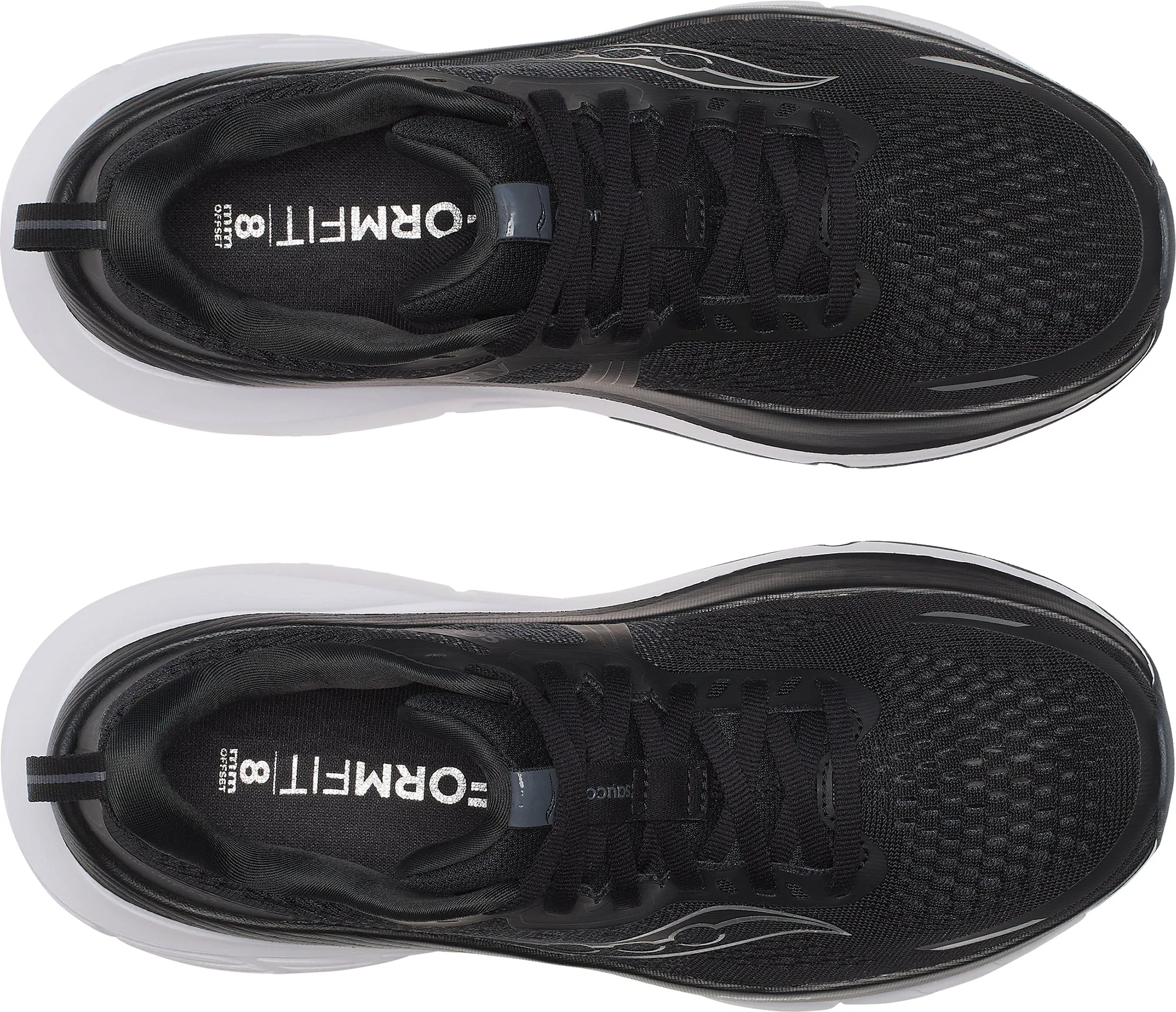 Shoes Saucony Saucony Guide 18 WIDE FIT Womens Running Shoes - Black