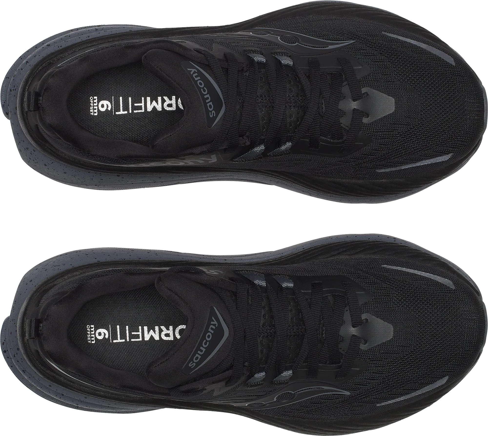 Shoes Saucony Saucony Hurricane 24 Womens Running Shoes - Black