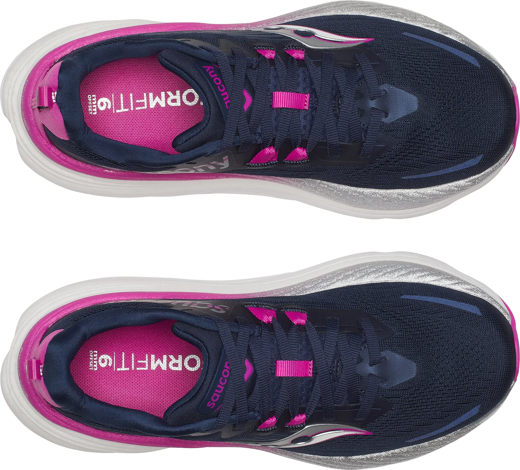 Shoes Saucony Saucony Hurricane 24 Womens Running Shoes - Blue