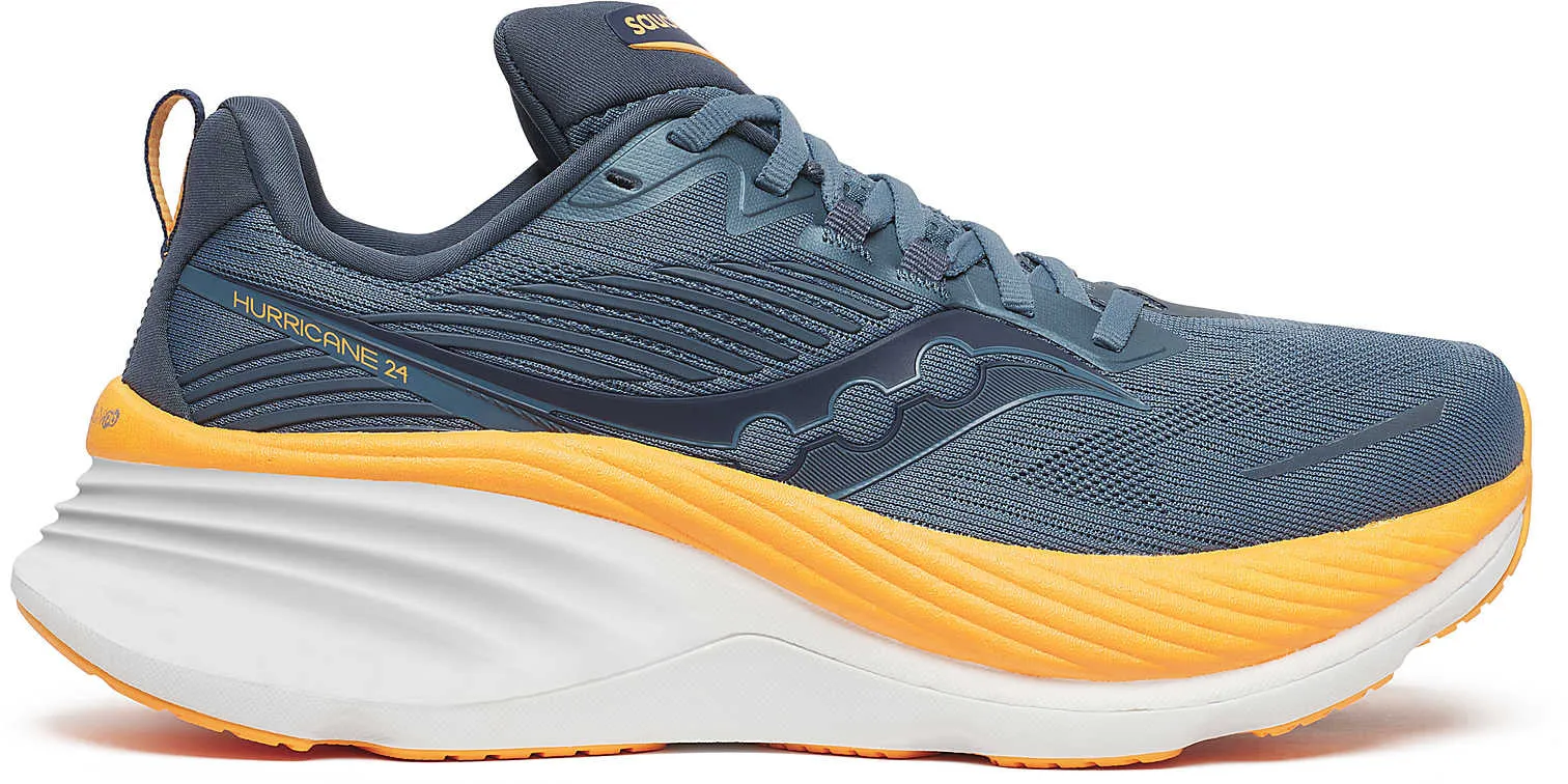 Shoes Saucony Saucony Hurricane 24 Womens Running Shoes - Blue