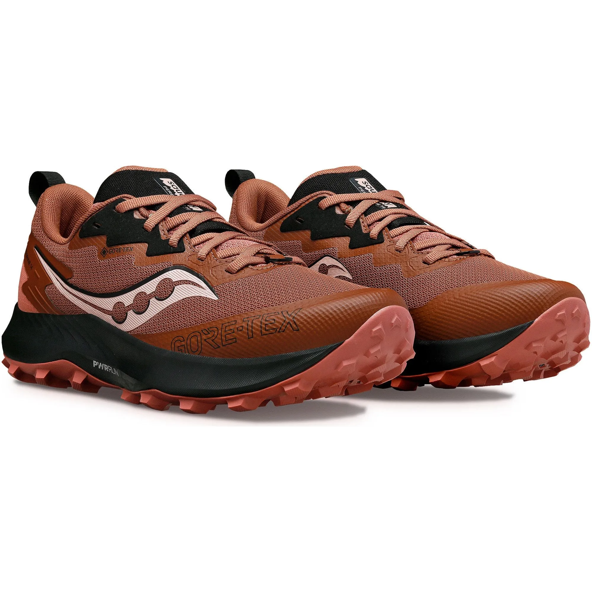 Shoes Saucony Saucony Peregrine 14 GORE-TEX Womens Trail Running Shoes - Red
