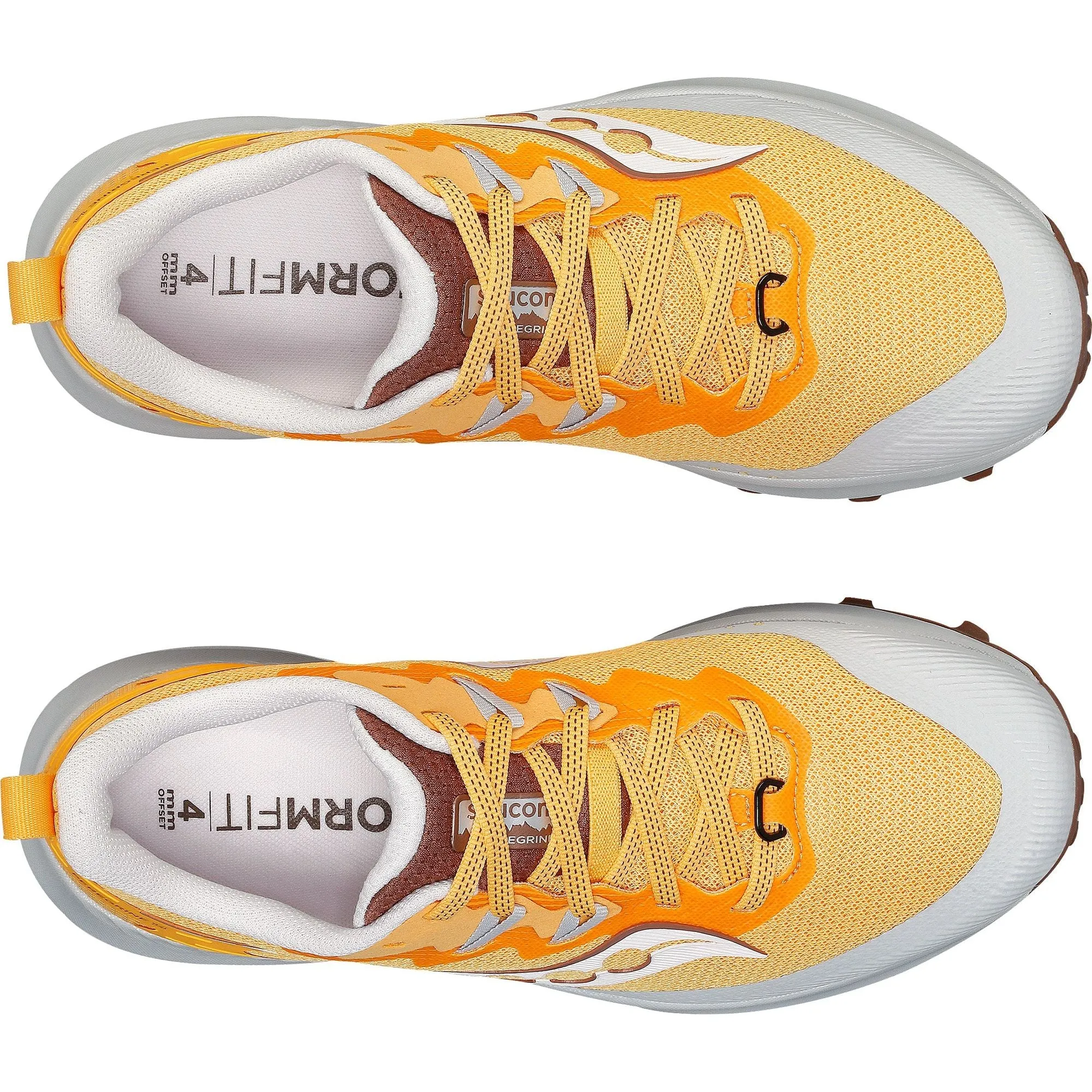 Shoes Saucony Saucony Peregrine 14 Womens Trail Running Shoes - Yellow