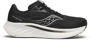 Shoes Saucony Saucony Ride 18 WIDE FIT Womens Running Shoes - Black