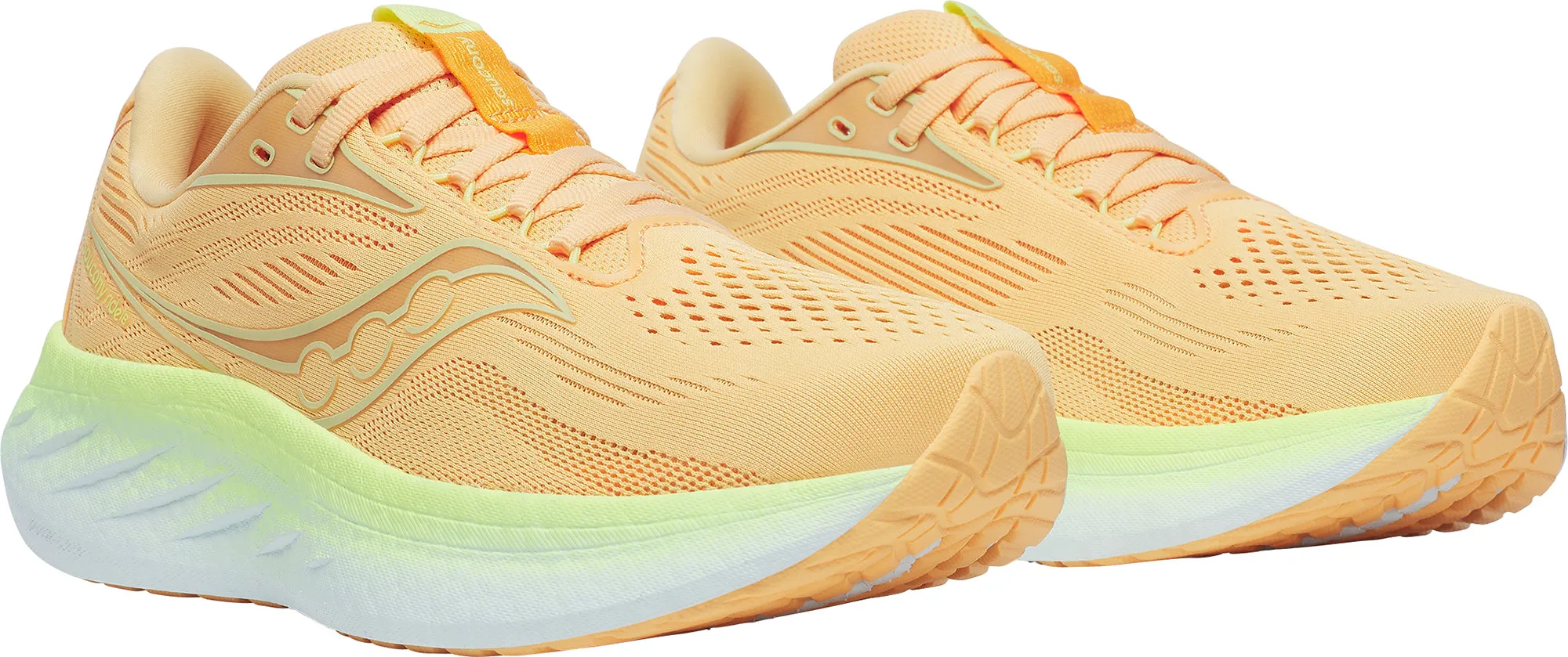 Shoes Saucony Saucony Ride 18 Womens Running Shoes - Orange