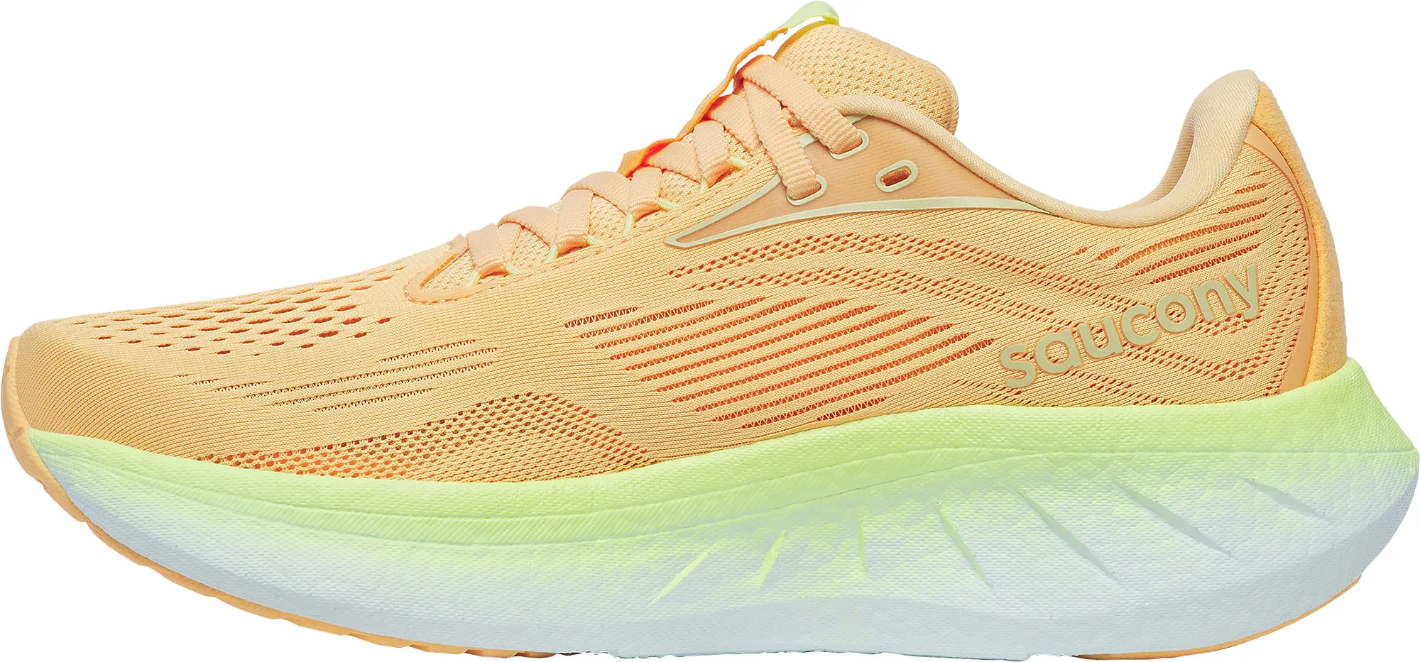 Shoes Saucony Saucony Ride 18 Womens Running Shoes - Orange