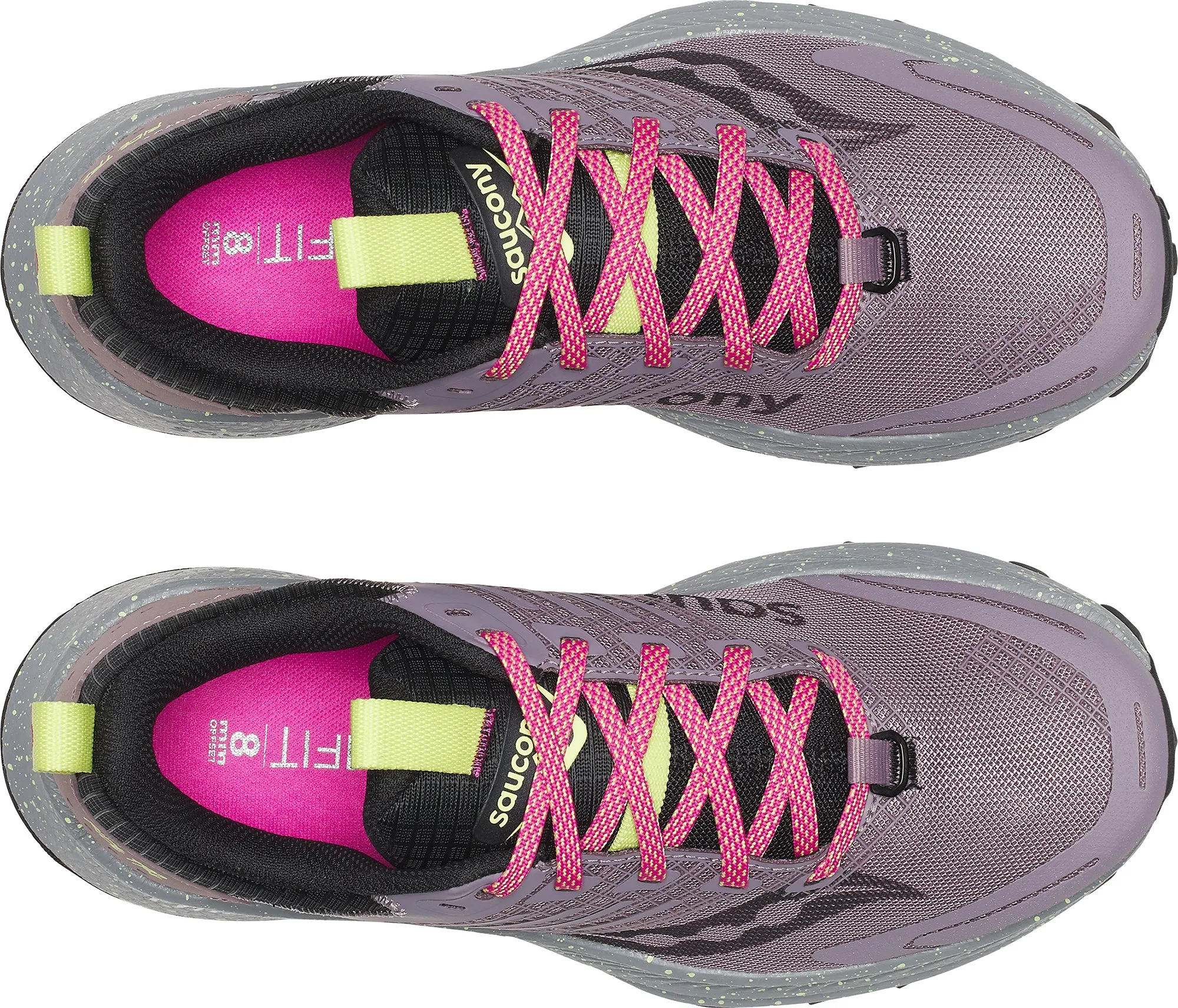 Shoes Saucony Saucony Ride TR2 Womens Trail Running Shoes - Purple