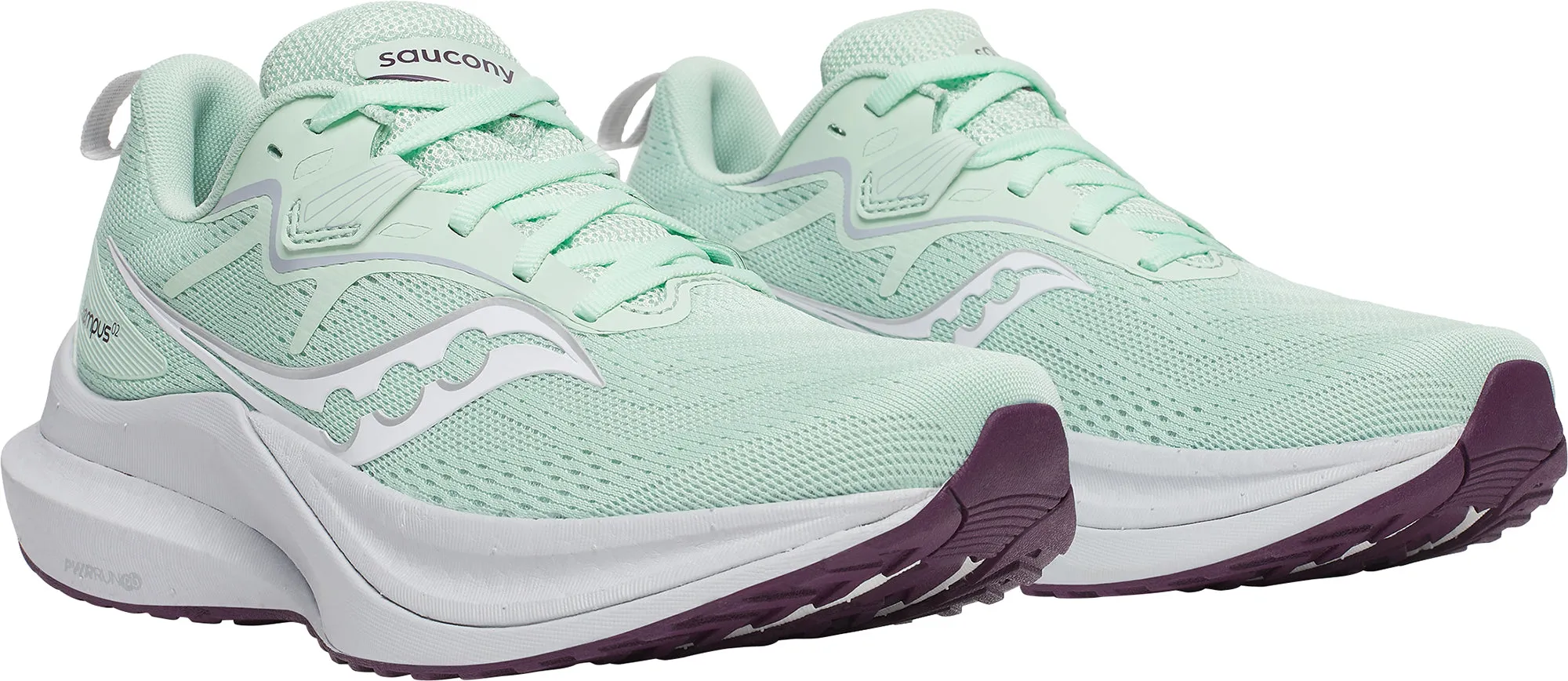 Shoes Saucony Saucony Tempus 2 Womens Running Shoes - Green