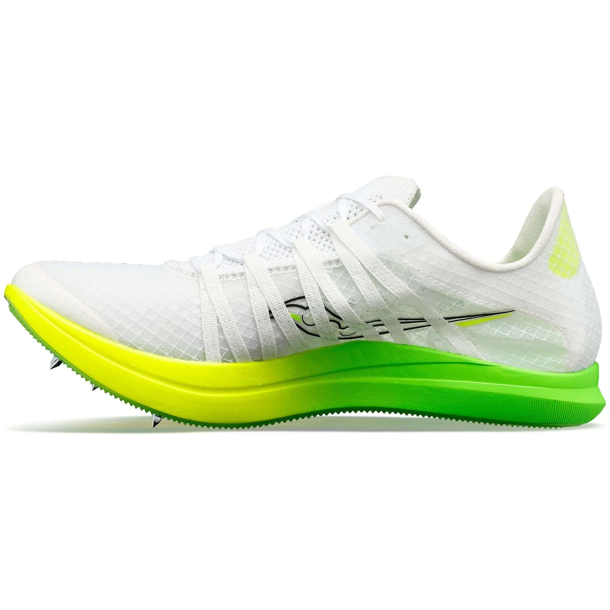Shoes Saucony Saucony Terminal VT Womens Running Spikes - White