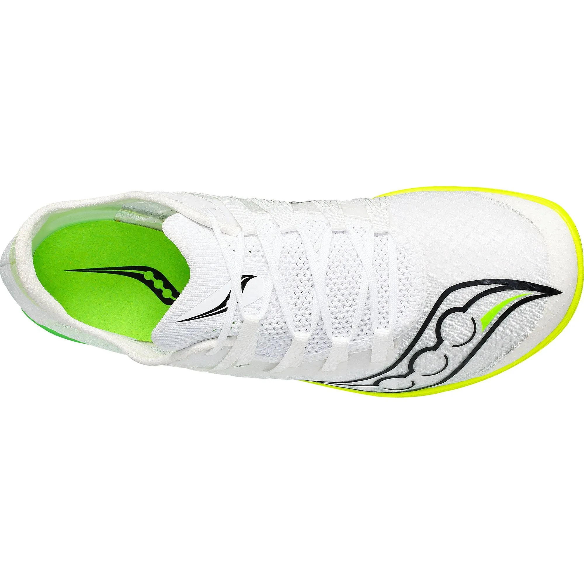 Shoes Saucony Saucony Terminal VT Womens Running Spikes - White