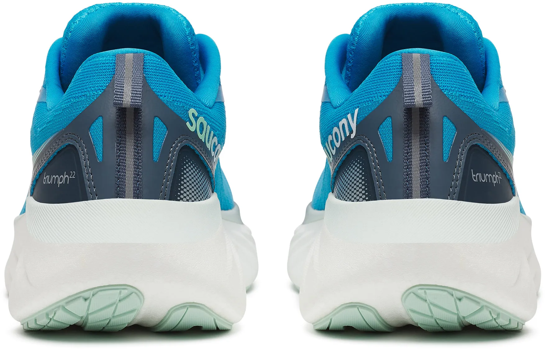Shoes Saucony Saucony Triumph 22 Womens Running Shoes - Blue