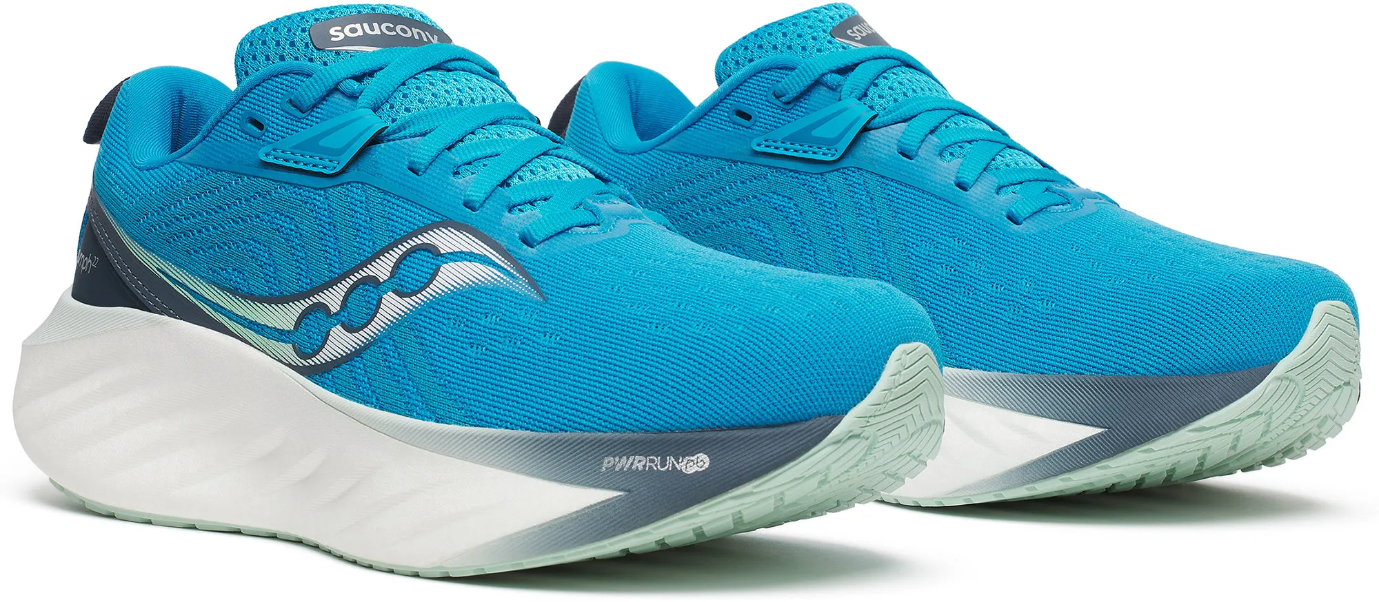 Shoes Saucony Saucony Triumph 22 Womens Running Shoes - Blue