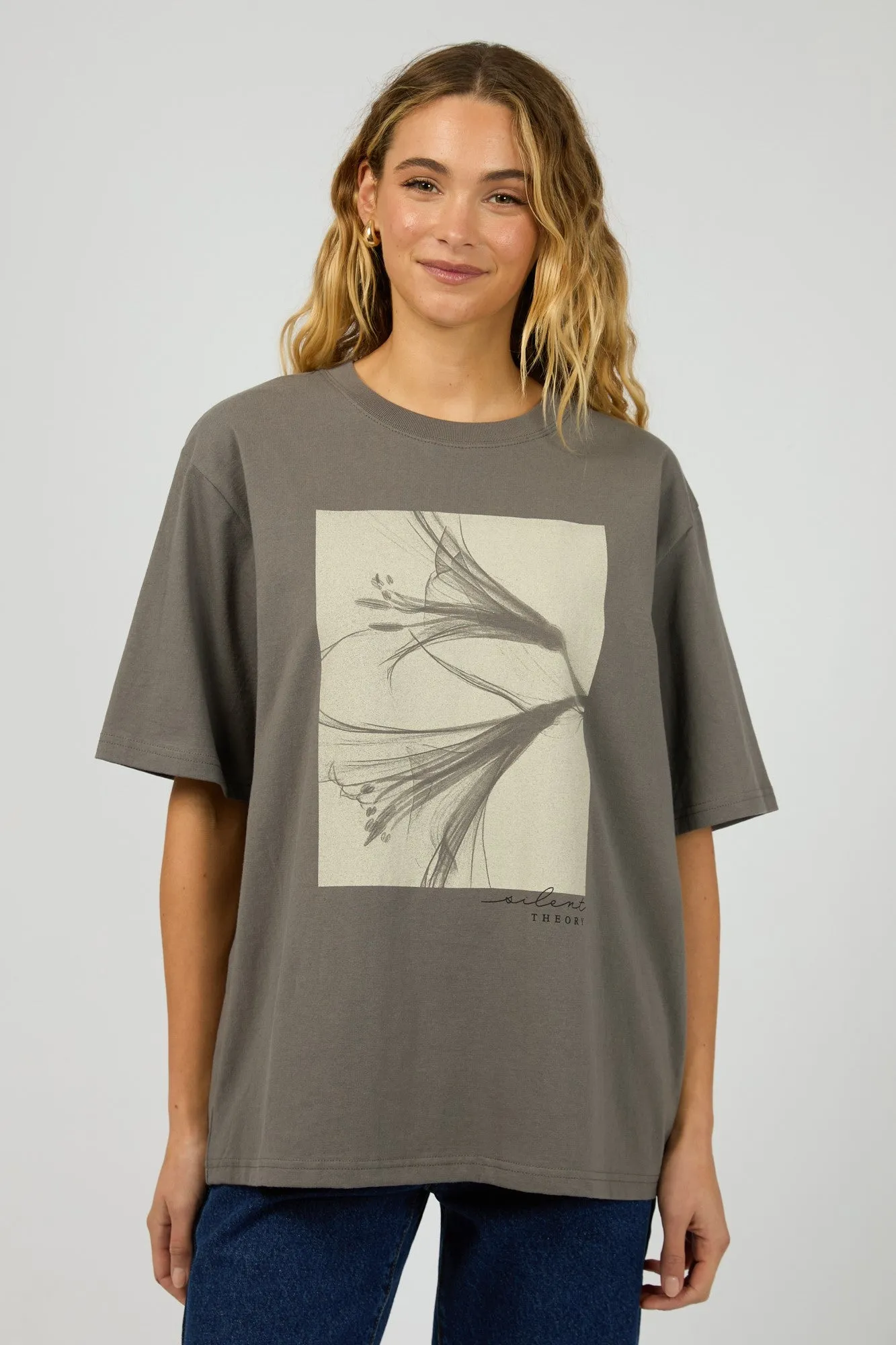 Silent Theory Life Tee Coal
