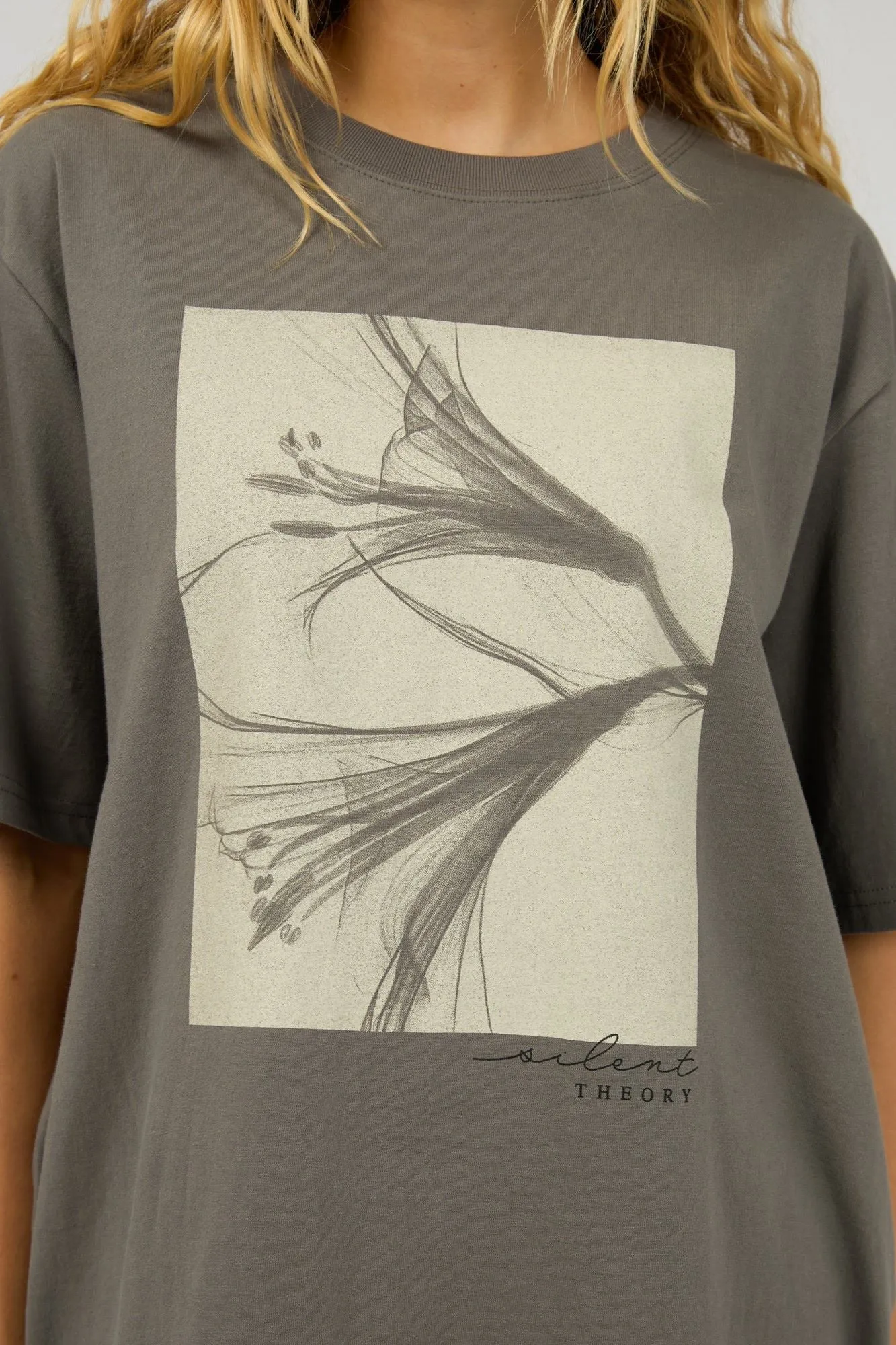 Silent Theory Life Tee Coal