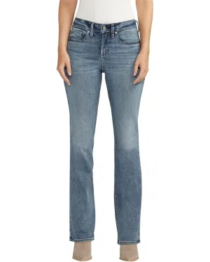 Silver Suki Mid Rise Slim Bootcut