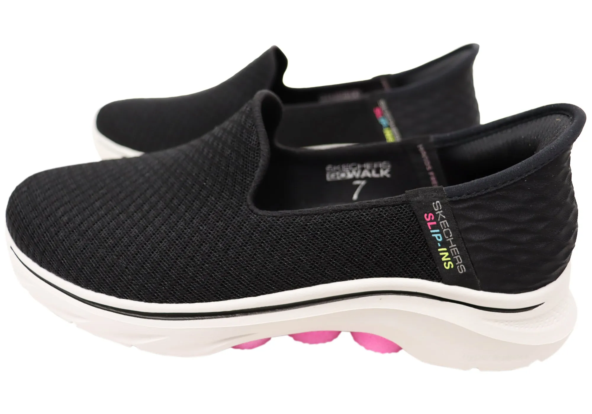 Skechers Womens Slip Ins GOwalk 7 Daley Comfortable Shoes Skechers Shoes
