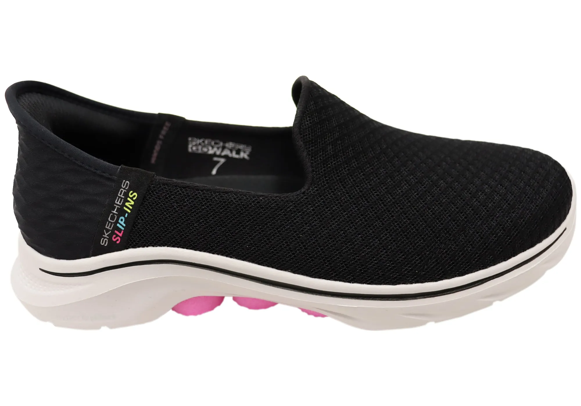 Skechers Womens Slip Ins GOwalk 7 Daley Comfortable Shoes Skechers Shoes