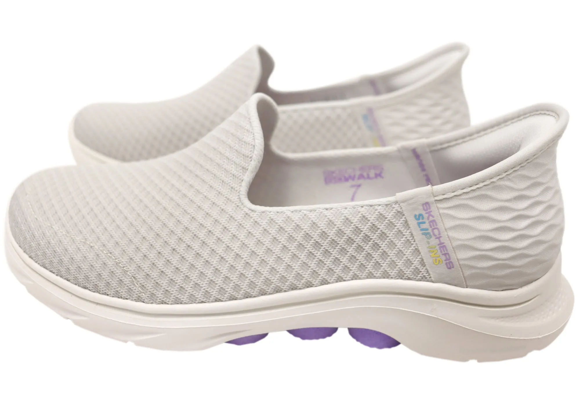 Skechers Womens Slip Ins GOwalk 7 Daley Comfortable Shoes Skechers Shoes