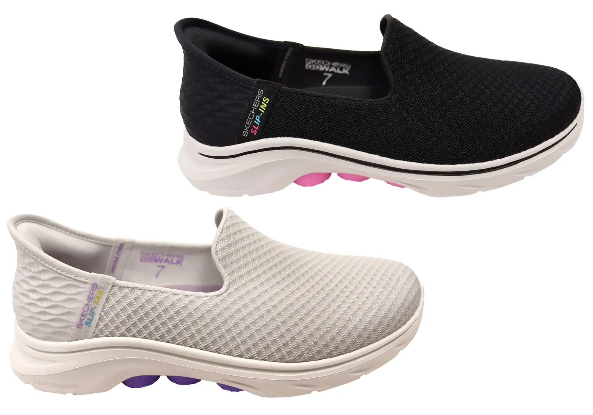 Skechers Womens Slip Ins GOwalk 7 Daley Comfortable Shoes Skechers Shoes