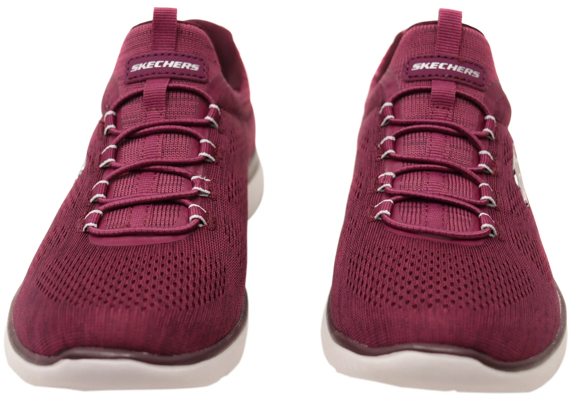 Skechers Womens Summits Fun Flair Memory Foam Slip On Shoes Skechers Shoes
