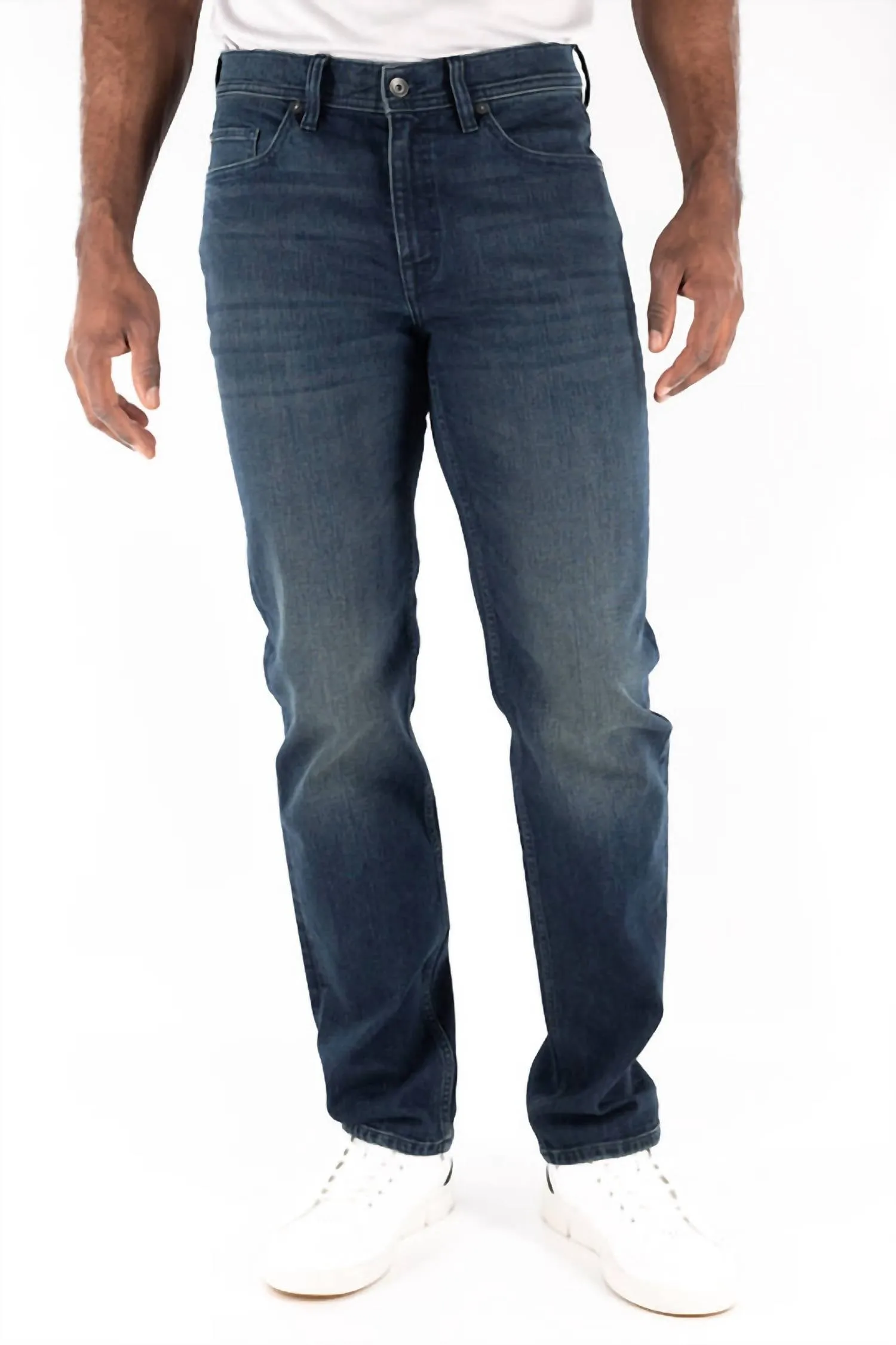 Slim Straight Jeans In Benson