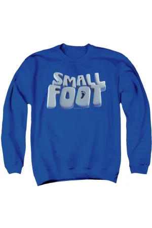 Smallfoot Smallfoot Logo Adult Crewneck Sweatshirt