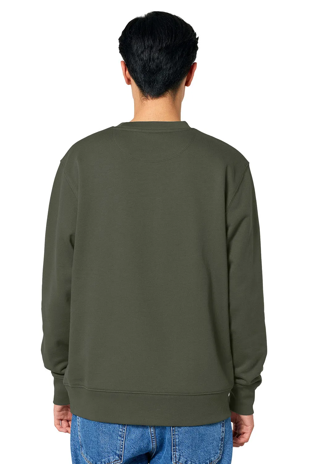 Stanley/Stella Mens Changer 2.0 Crewneck Sweatshirt - Khaki Green