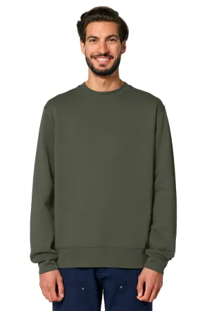 Stanley/Stella Mens Changer 2.0 Crewneck Sweatshirt - Khaki Green