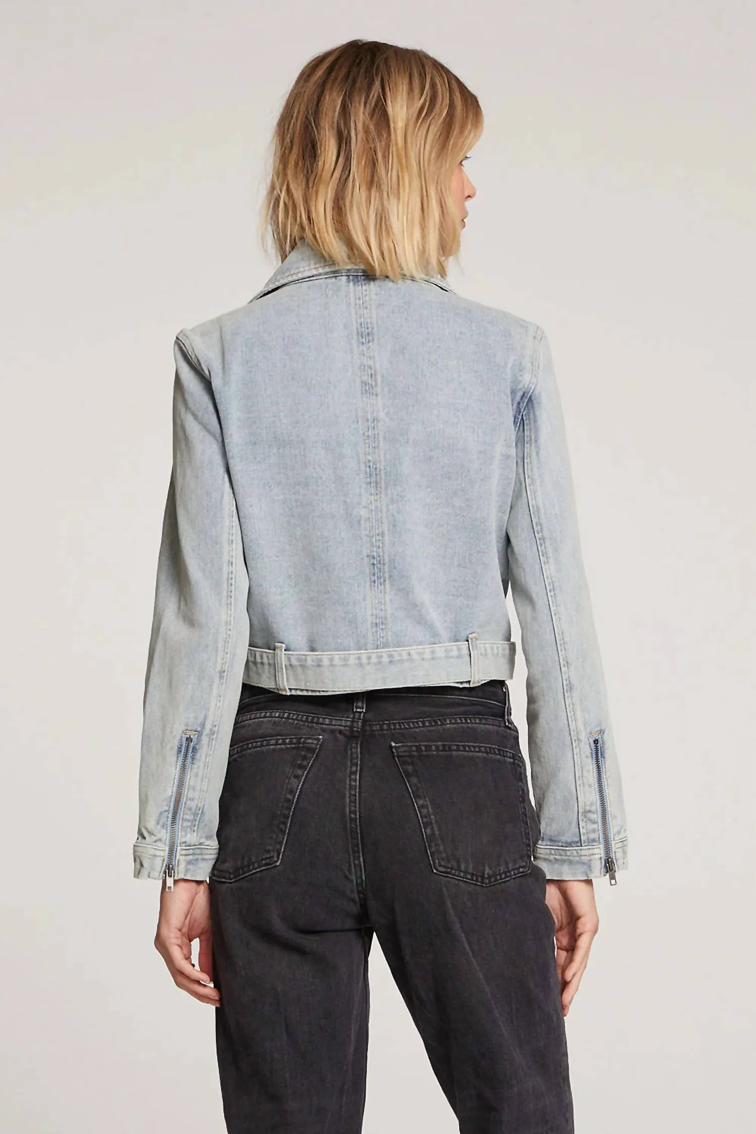 Stella Jacket In Stonewash Denim