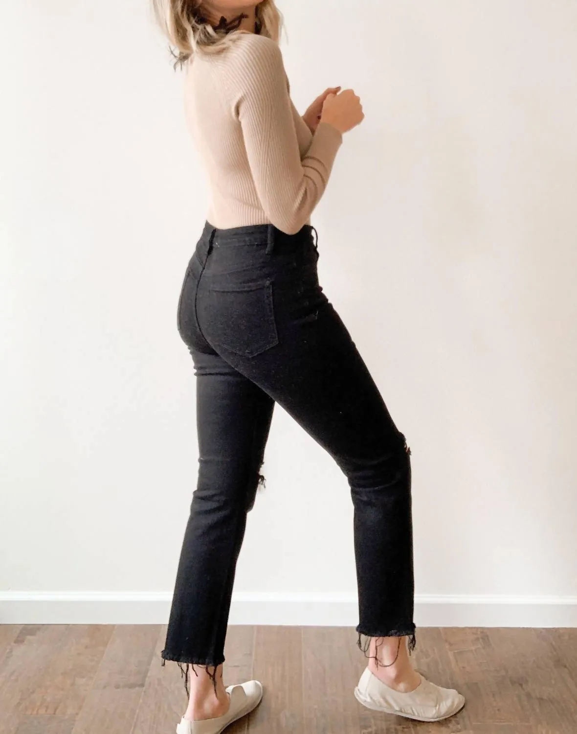 Straight Shooter Jeans In Black