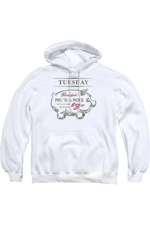 Supernatural Pig N Poke Adult Pull Over Hoodie / Hooded Sweatshirt