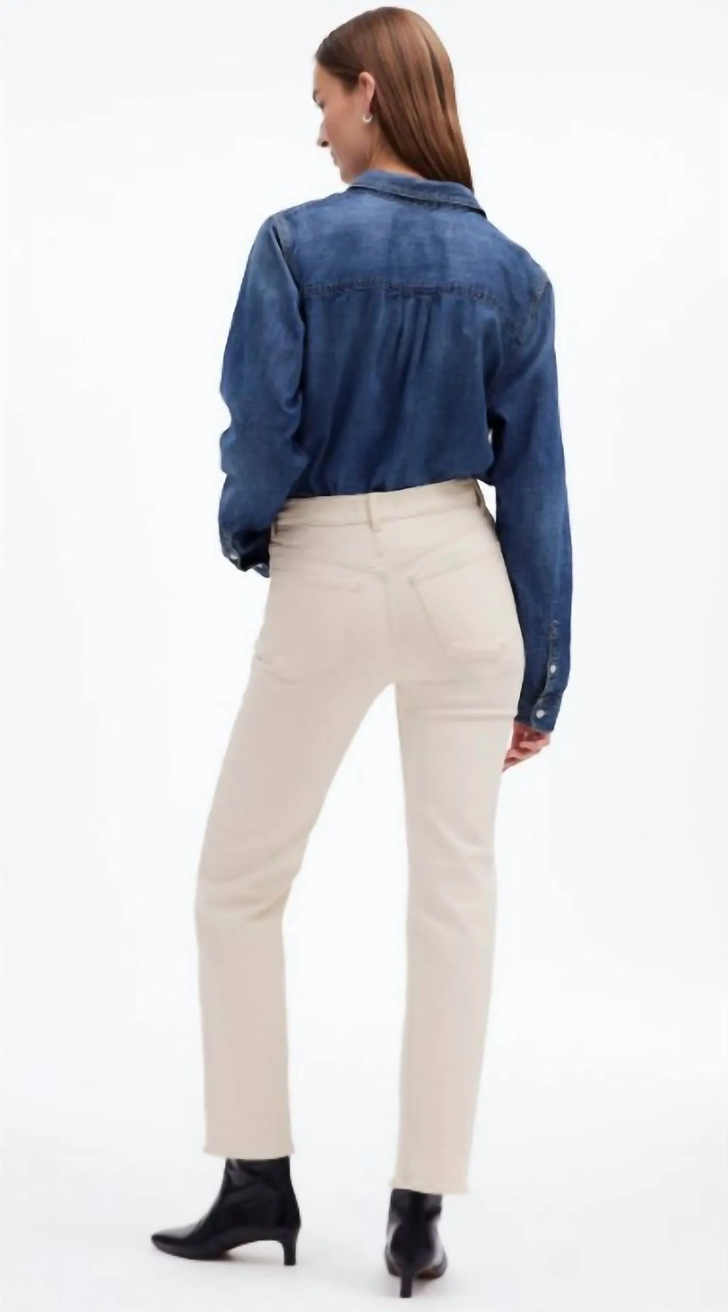 The '90S Straight Jean In Vintage Canvas
