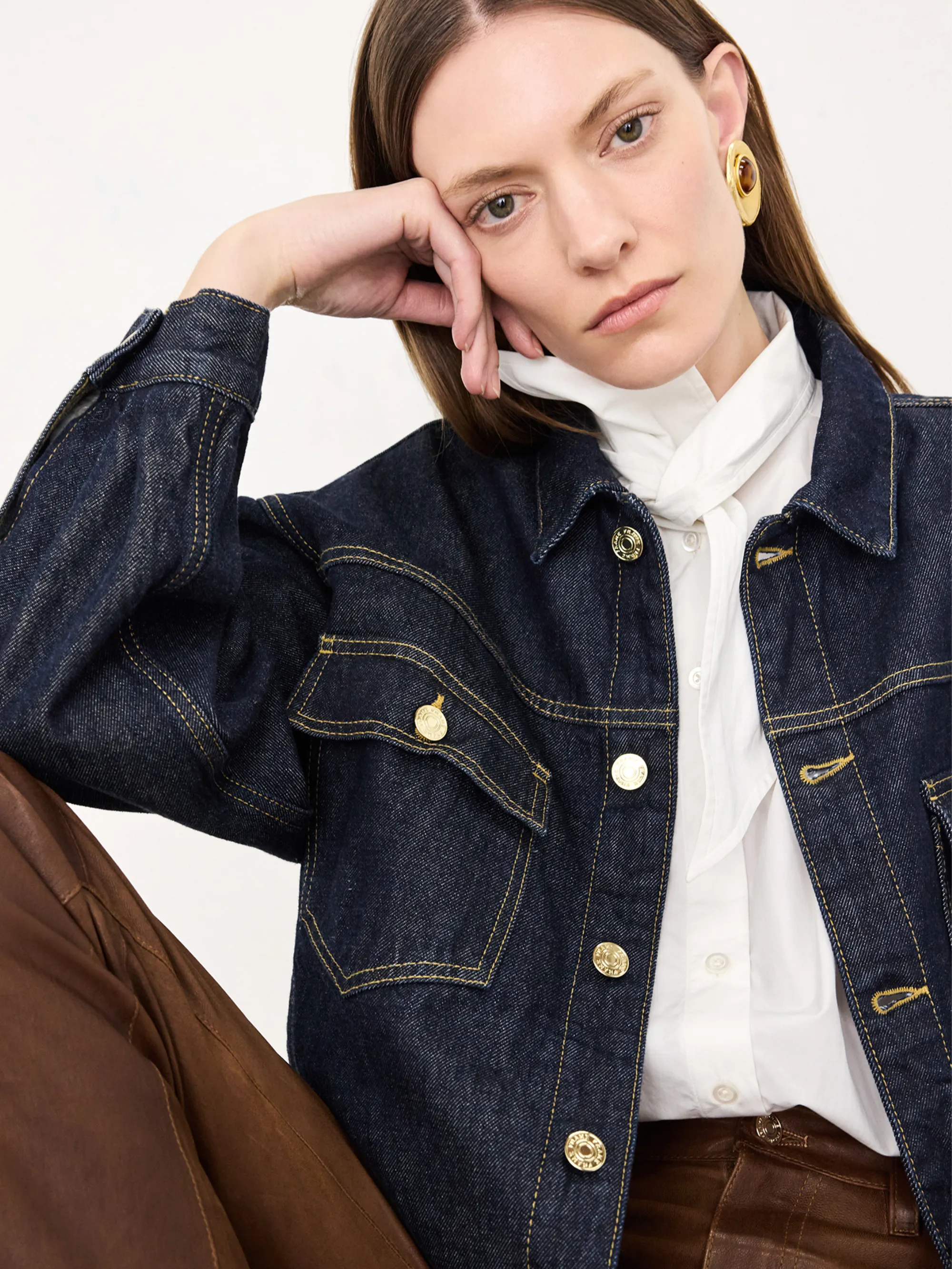The Boxy Jacket -- Rinse