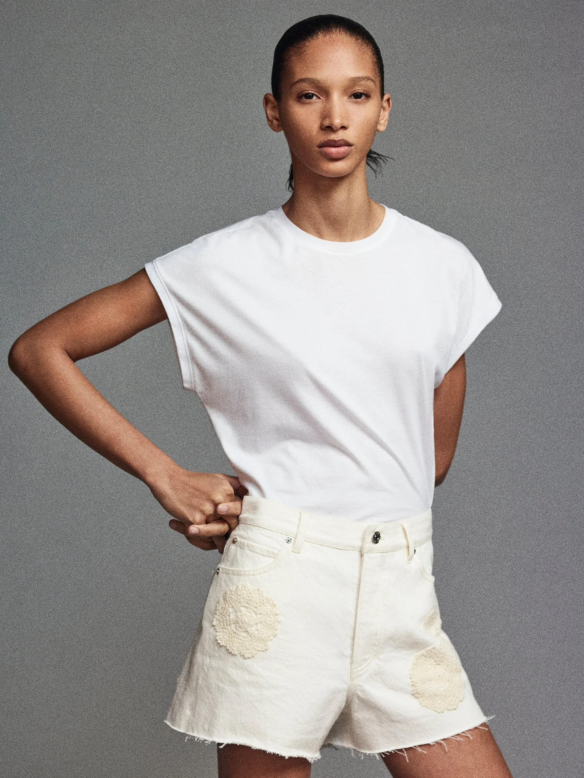 The Crochet Dare Short -- Flurry