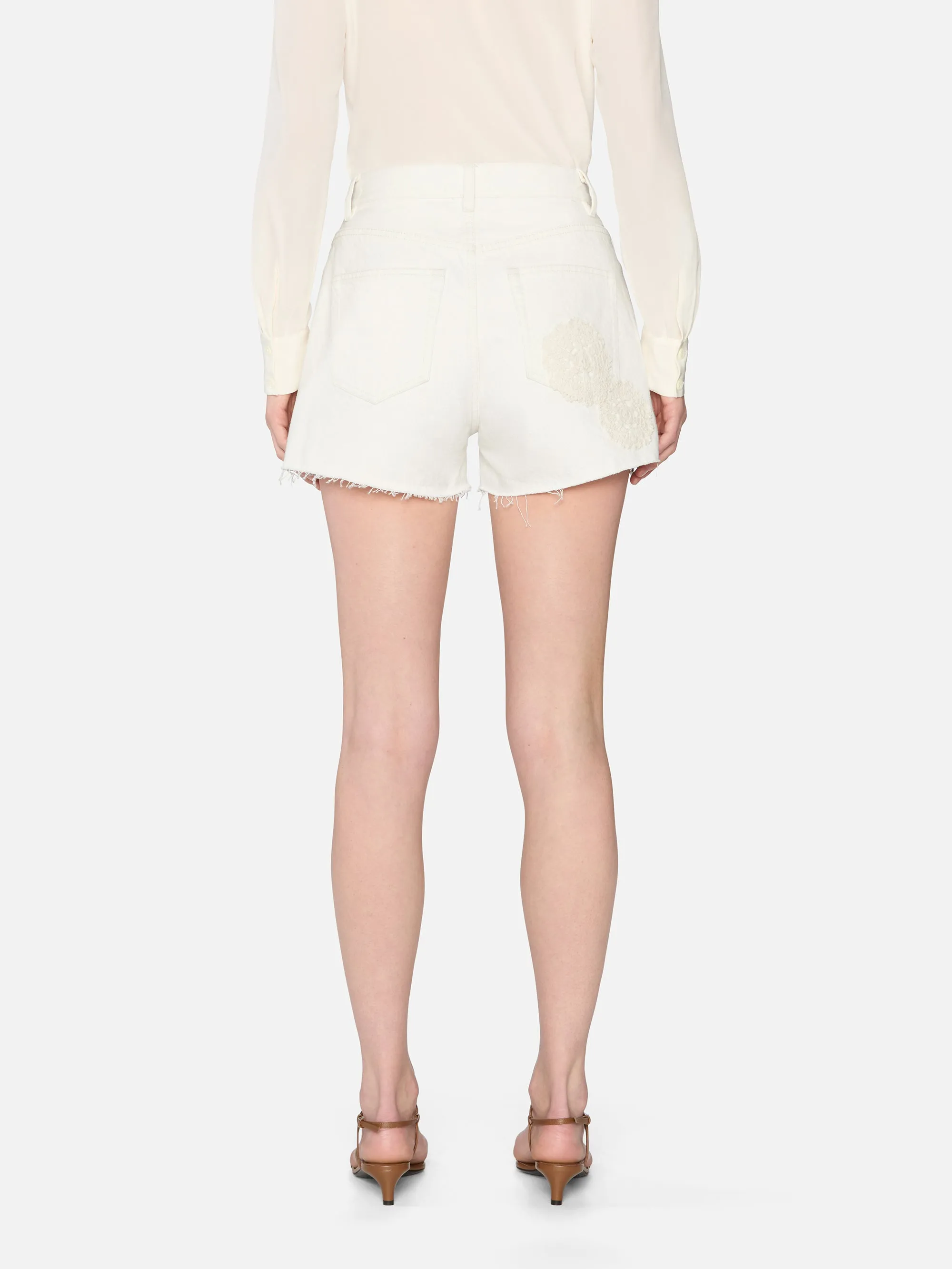 The Crochet Dare Short -- Flurry