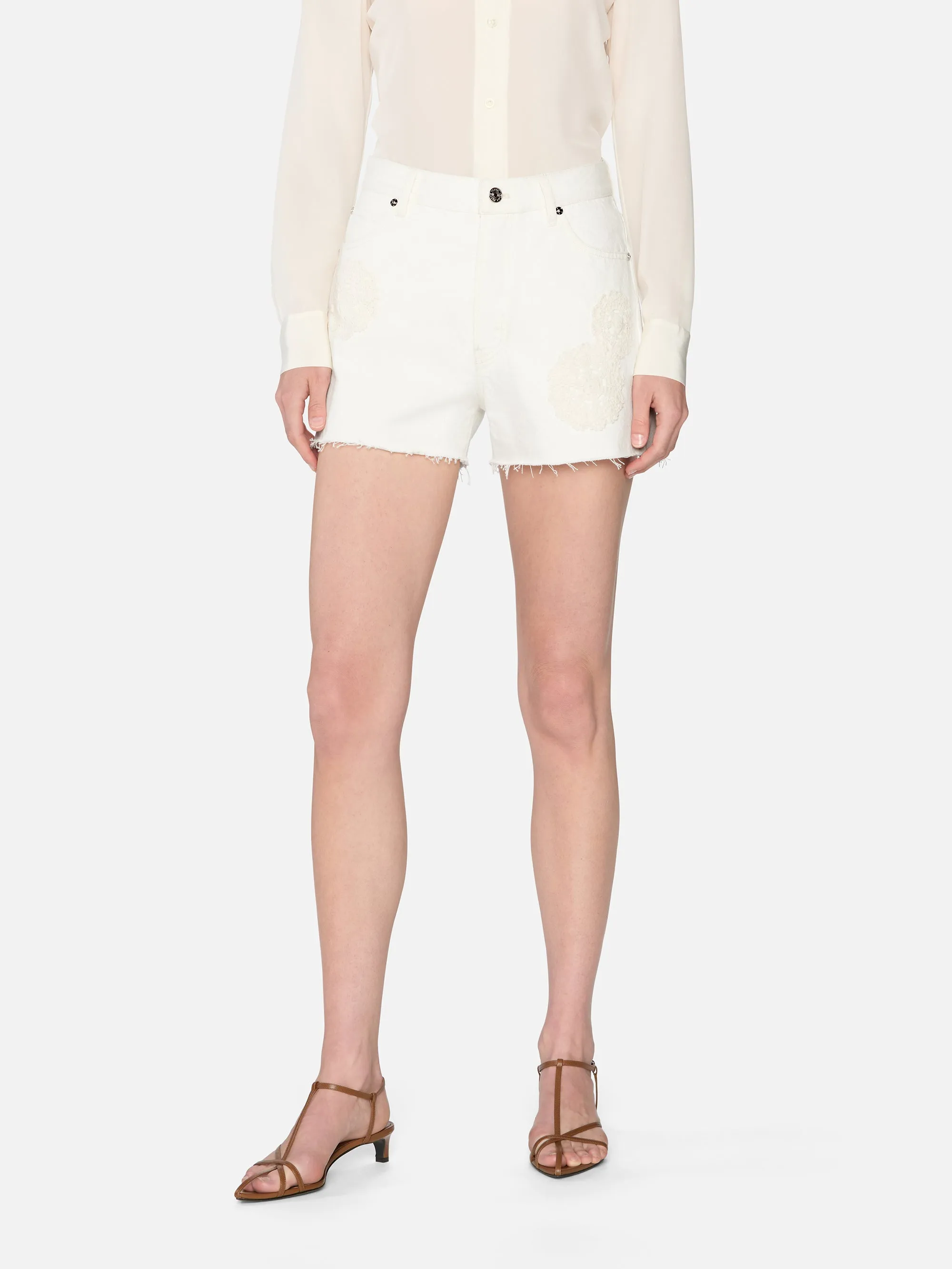 The Crochet Dare Short -- Flurry