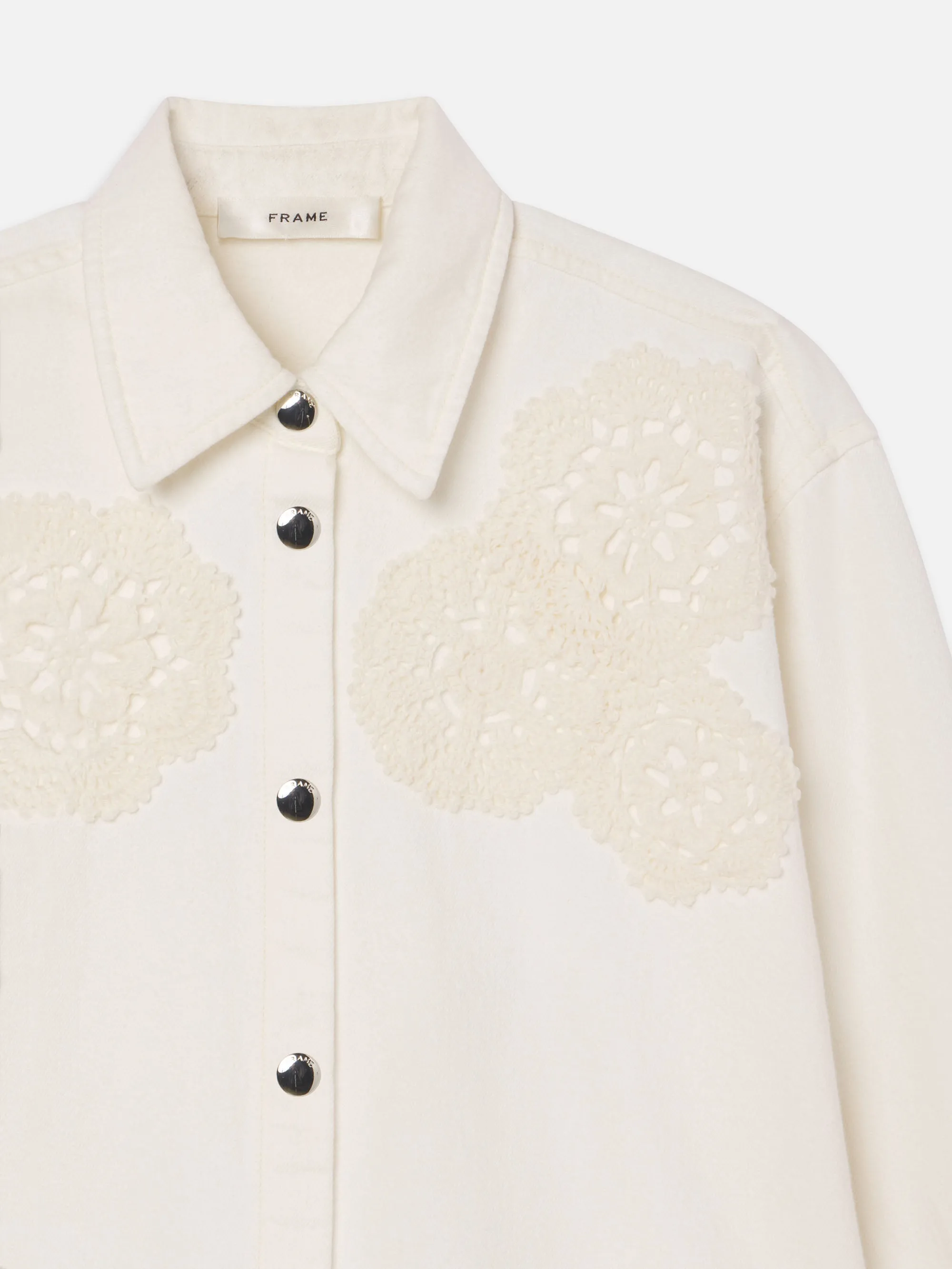 The Crochet Swing Shirt -- Au Natural Clean