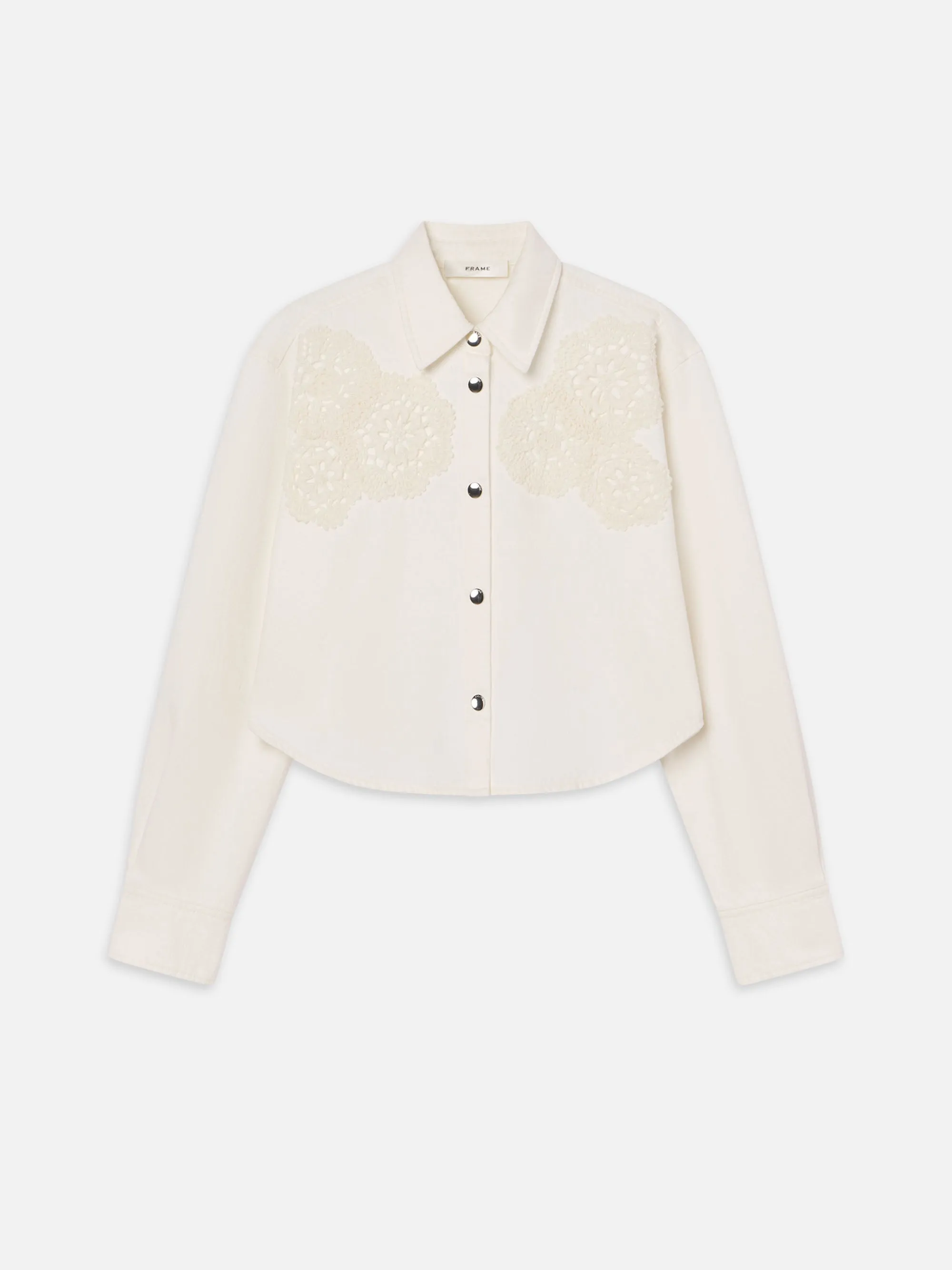 The Crochet Swing Shirt -- Au Natural Clean