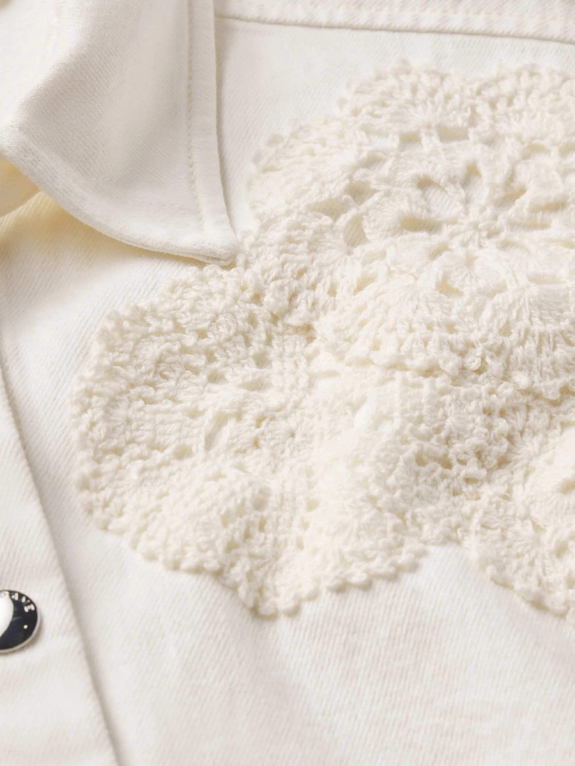The Crochet Swing Shirt -- Au Natural Clean