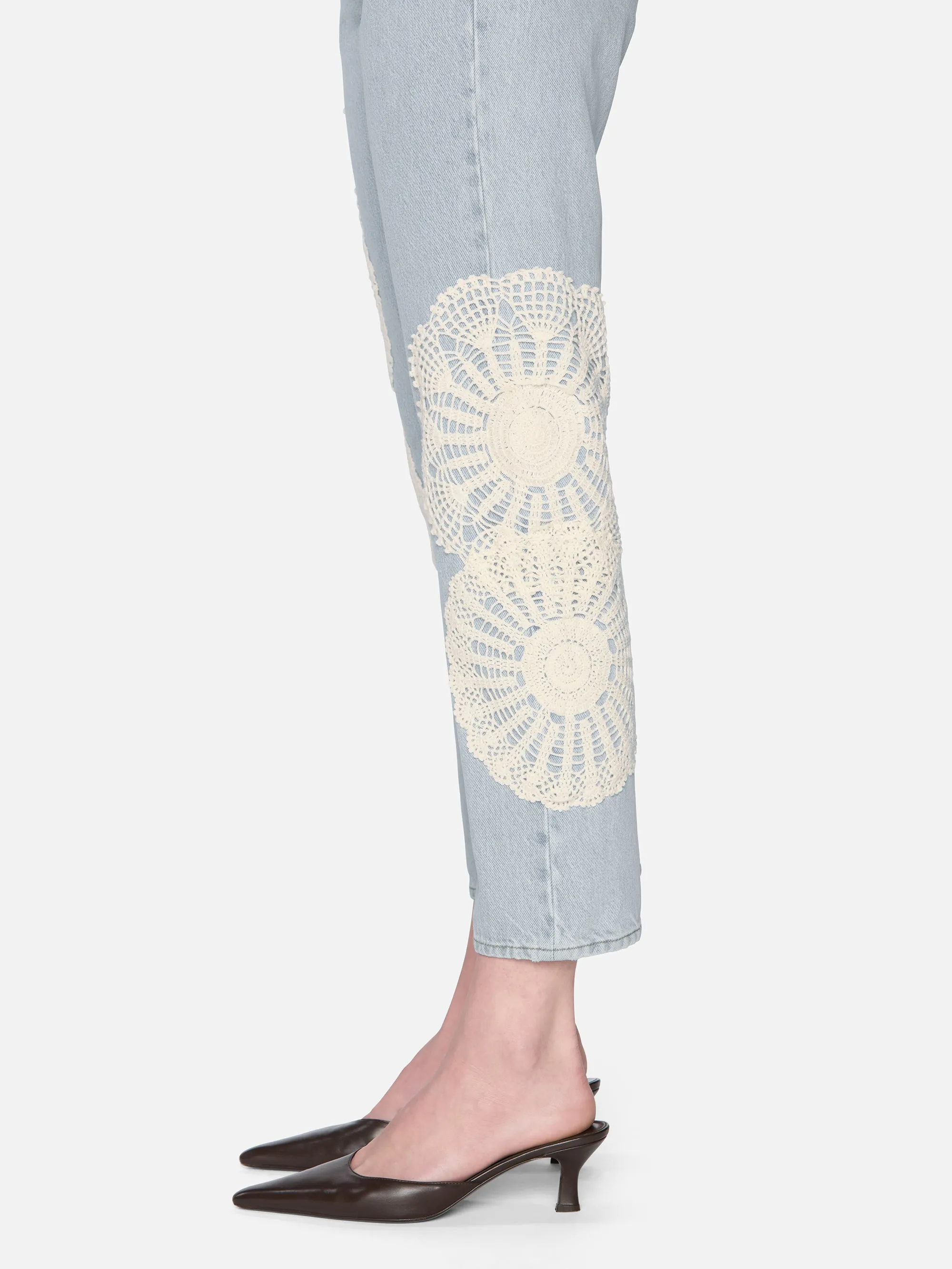 The Crochet Vertical Crop -- Wisp