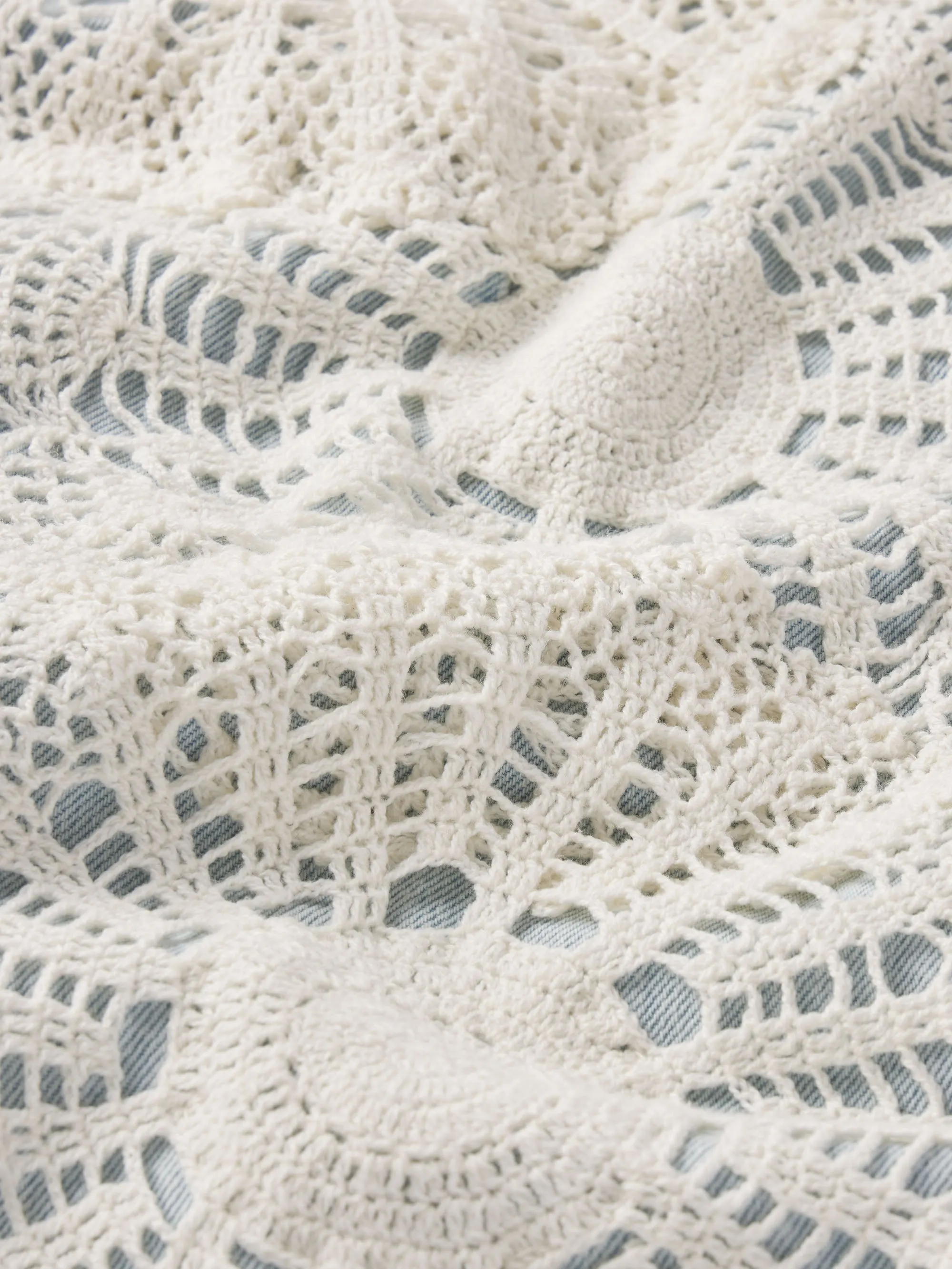 The Crochet Vertical Crop -- Wisp