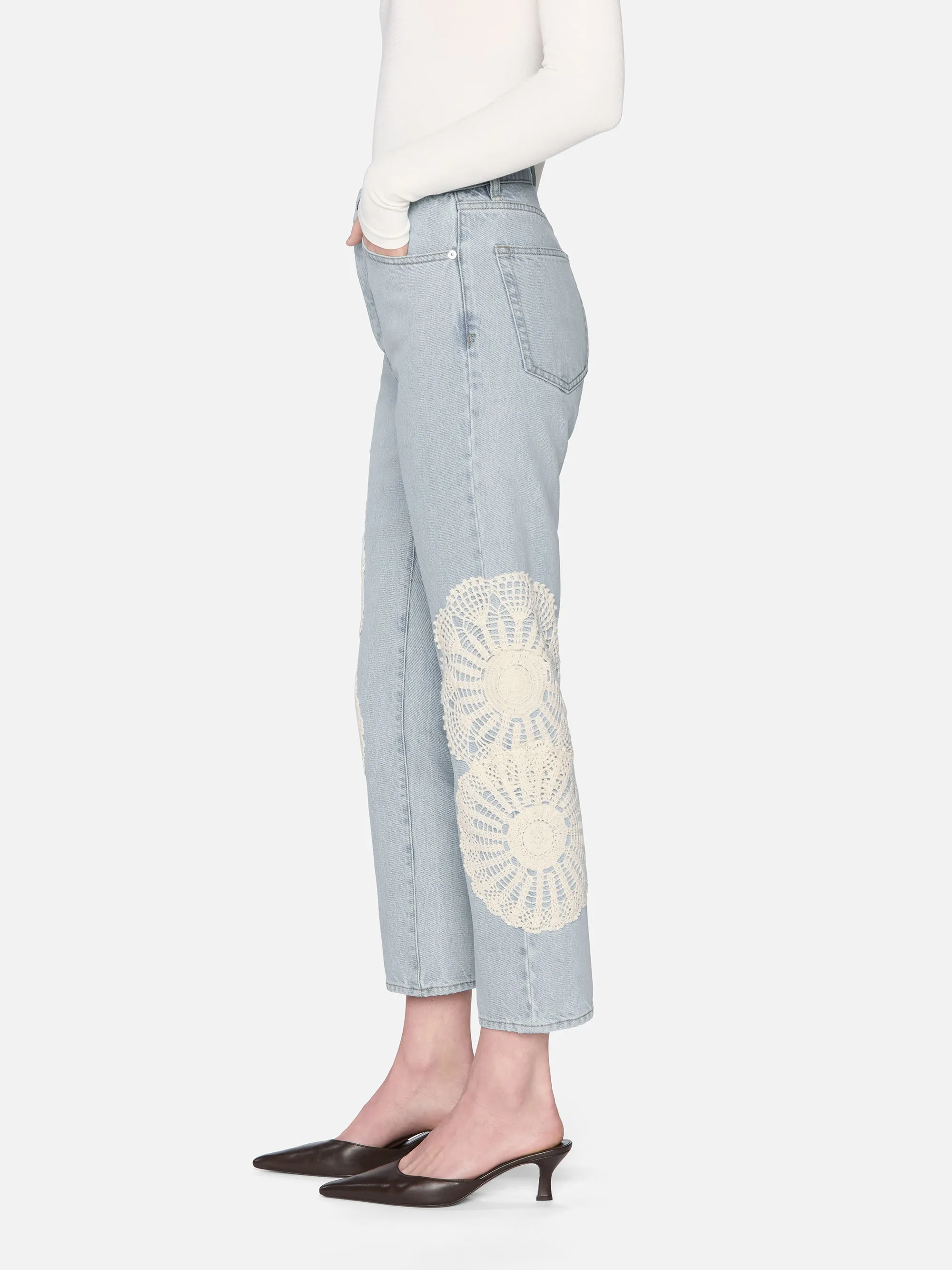 The Crochet Vertical Crop -- Wisp