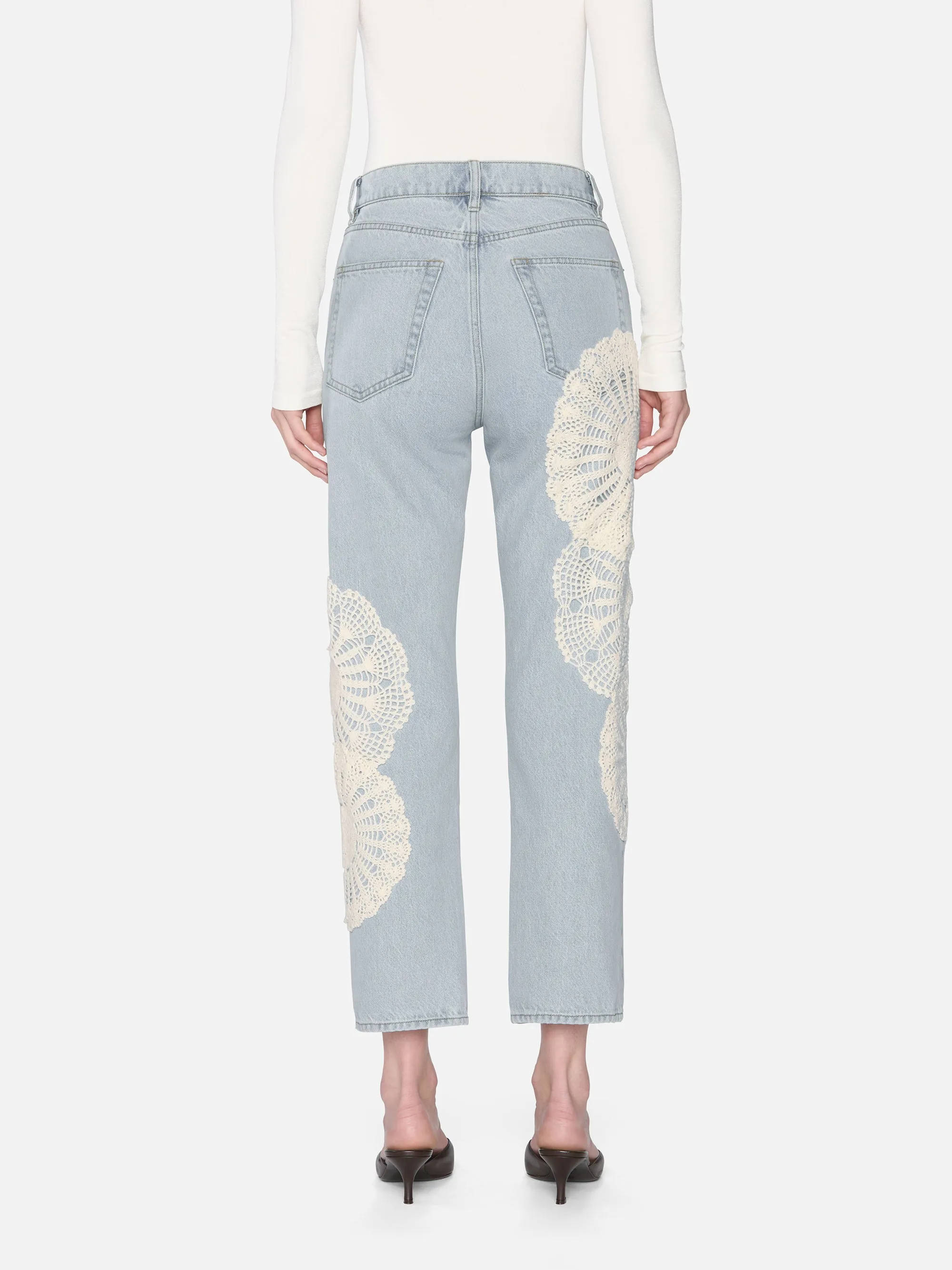 The Crochet Vertical Crop -- Wisp