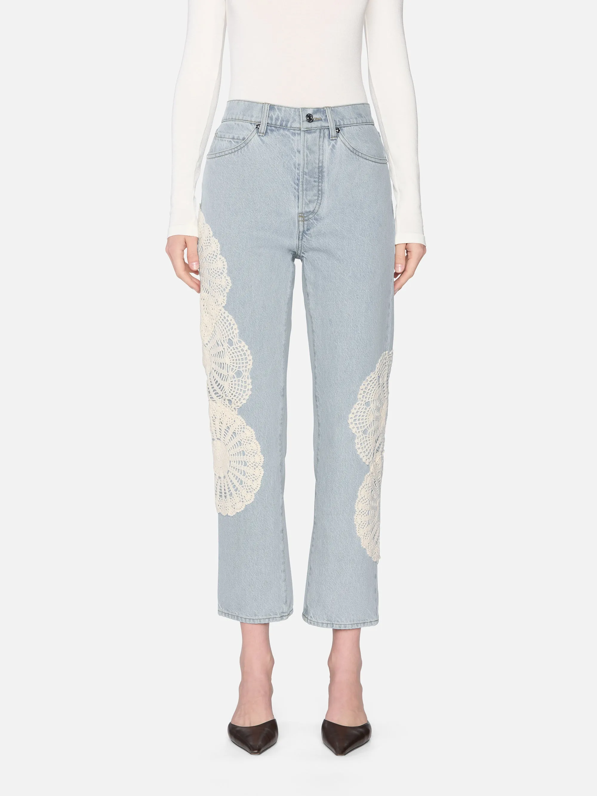 The Crochet Vertical Crop -- Wisp
