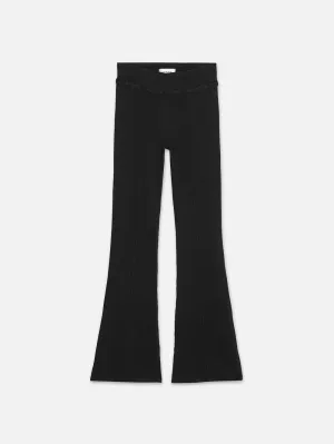 The Jetset Flare Pintuck -- Sheen Noir