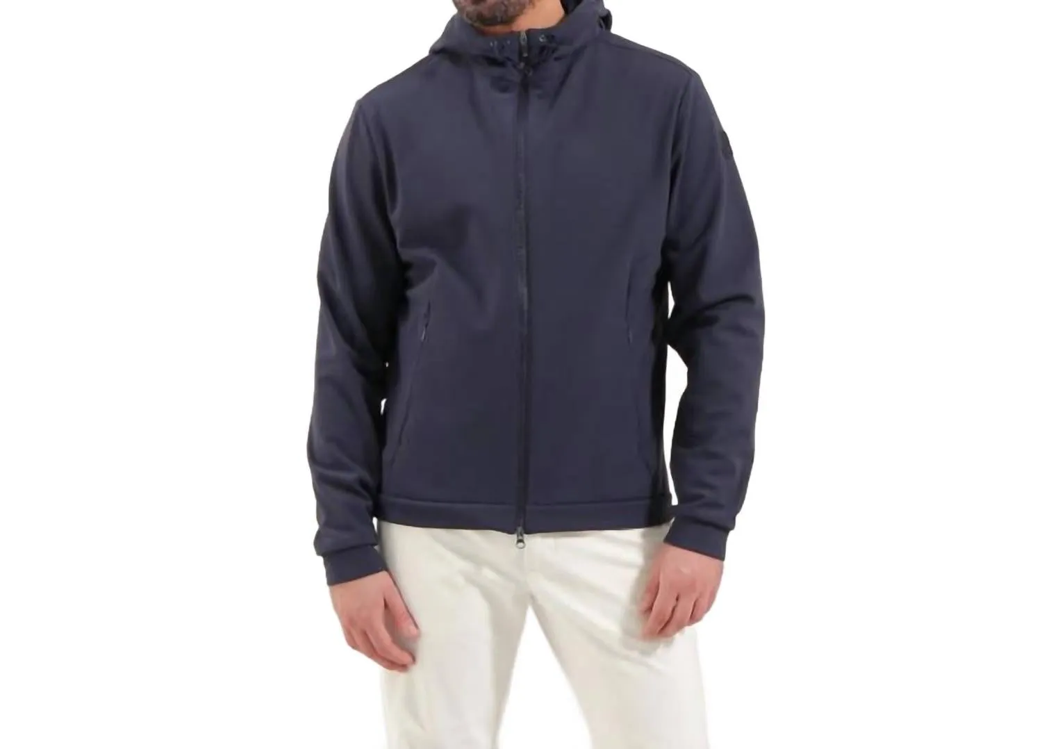 The Million Hooded All-Weather Jacket In Navy
